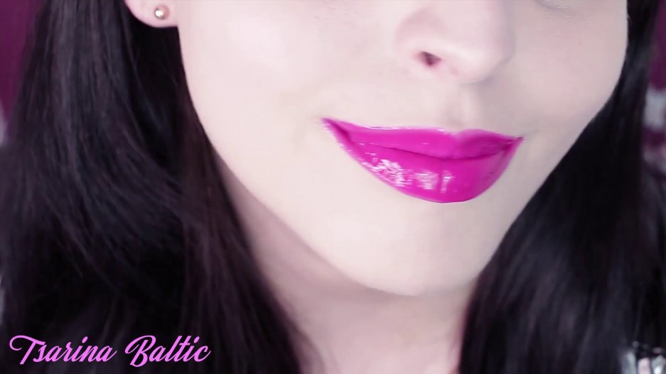 Tsarina Baltic - Super Shiny Lip Worship -Handpicked Jerk-Off Instruction